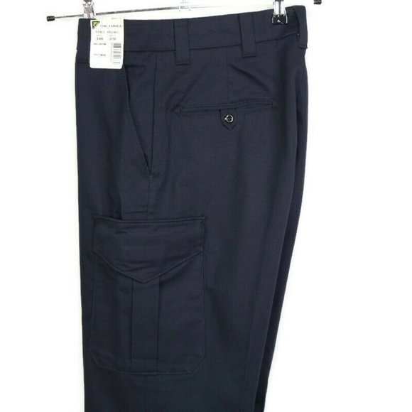 The Force Tactical Cargo Uniform Work Pants HS2383 Blue Unhemmed Size 34 - Picture 6 of 12